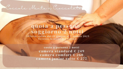 2025 hotel 2 mari coccole menta cioccolato 2 notti IN30