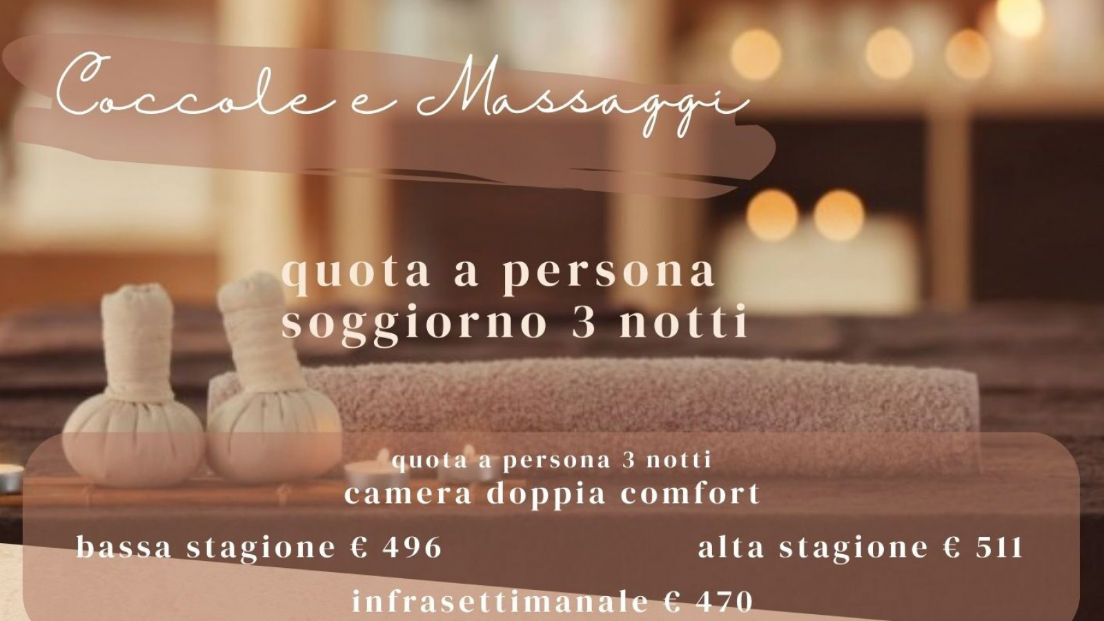 2025 hotel 2 mari coccole e massaggi 3 notti IN30