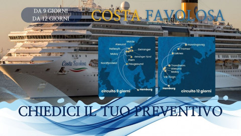 2026 costa favolosa mare del nord IN30