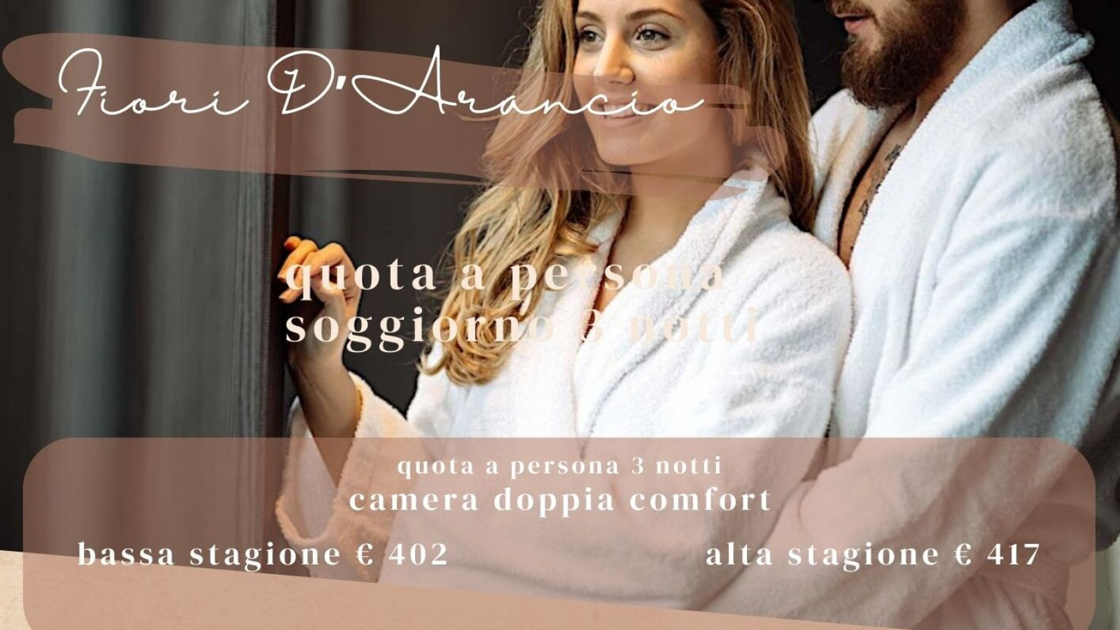 2025 hotel 2 mari fiori d'arancio 3 notti IN30