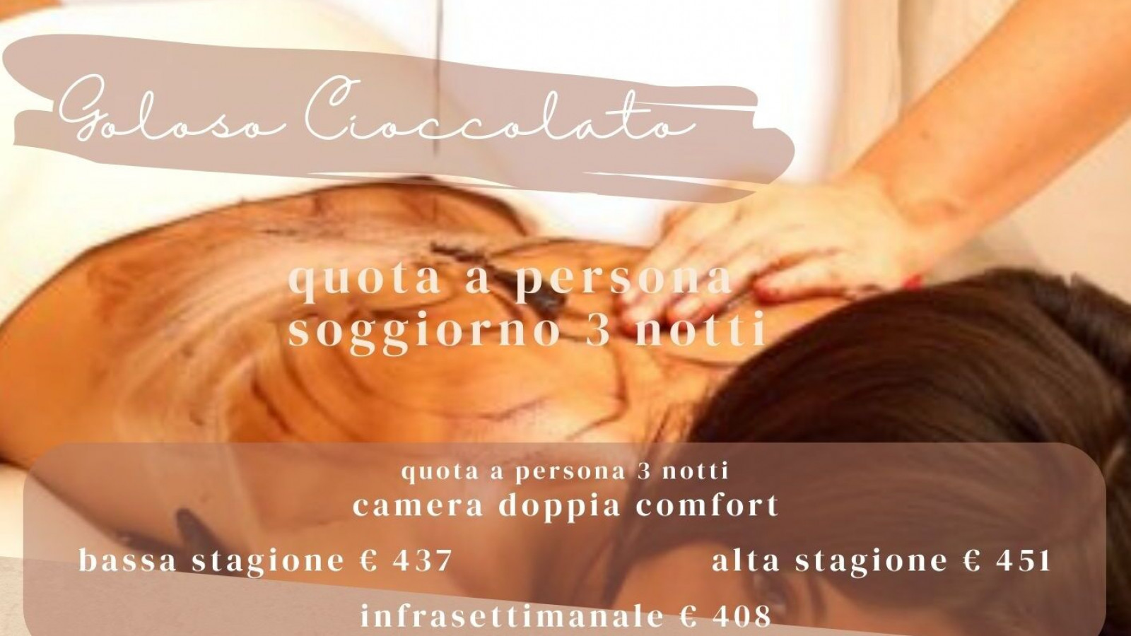 2025 hotel 2 mari goloso cioccolato 3 notti IN30