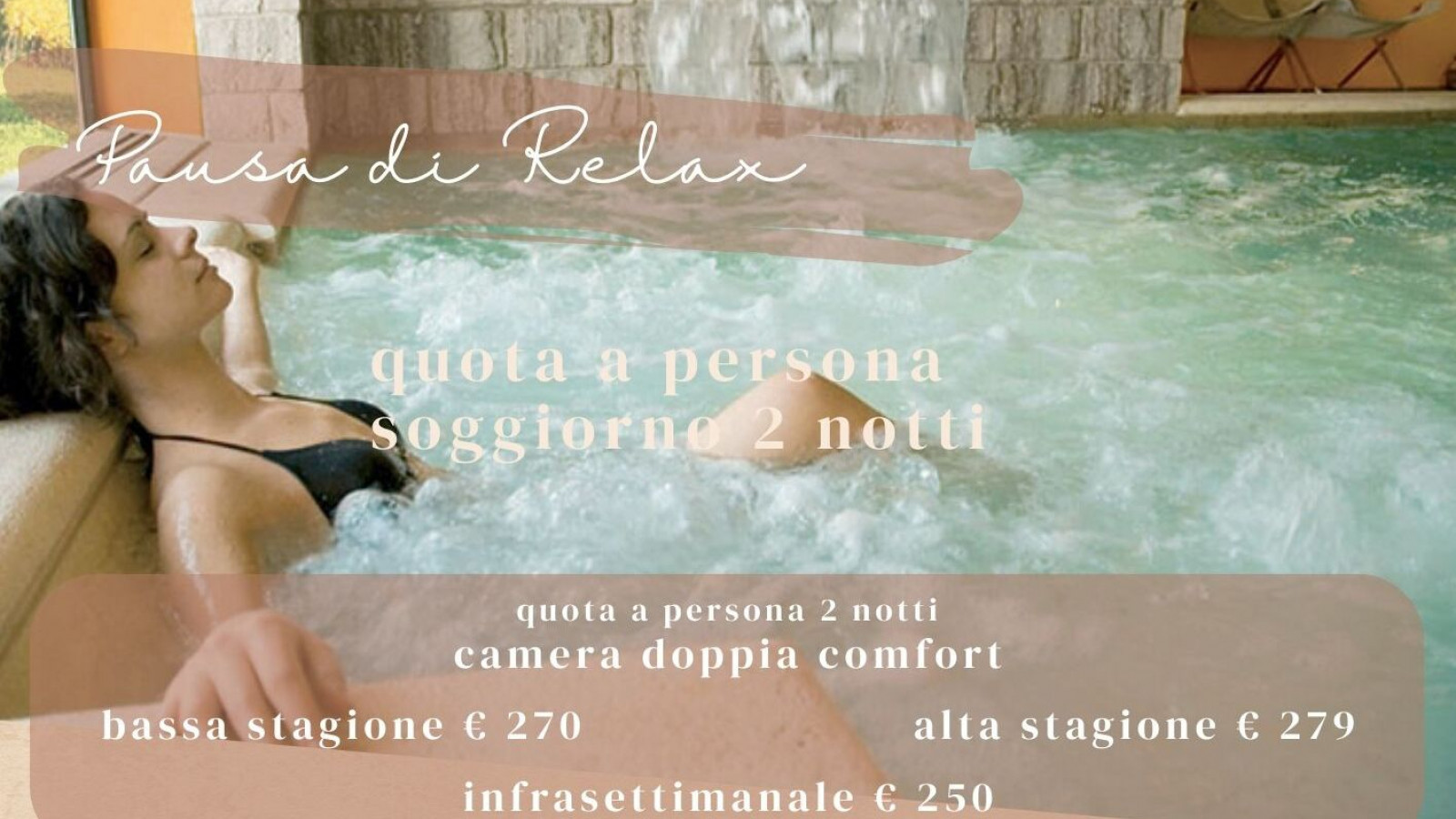 2025 hotel 2 mari pausa di relax 2 notti IN30